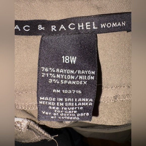 RACHEL Rachel Roy Beige Pants - Picture 3 of 3
